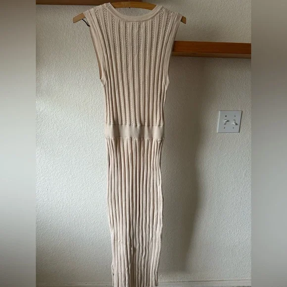 Varley Florian Maxi Dress Size Small in Cream - Picture 3 of 5